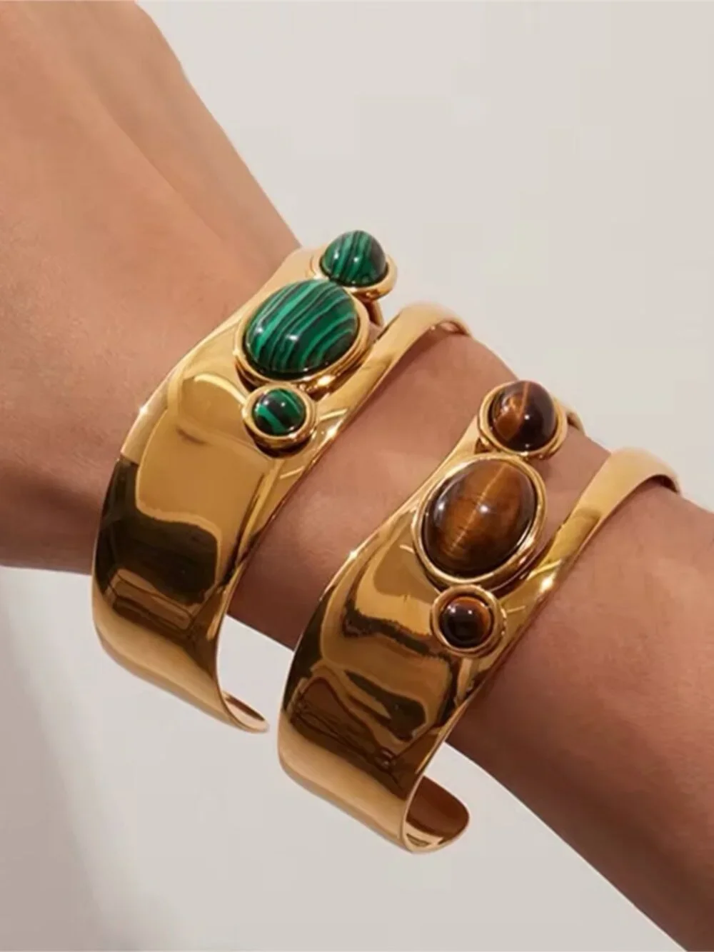 Anthropologie polished gold